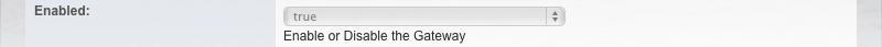FusionPBX - Gateway Enabled