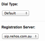 Nehos Customer panel - DID extension setting for FusionPBX
